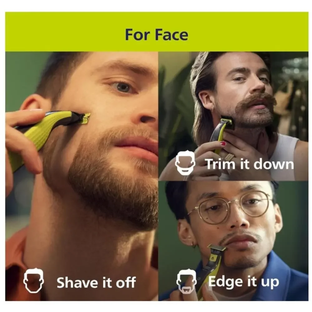 Norelco Philips OneBlade 360 Face, Beard Trimmer and Shaver, New In Open Box